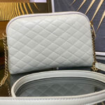 Saint Laurent Gaby Zipped Pouch In Quilted Lambskin